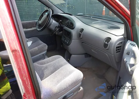 2000 Dodge Grand Caravan Sport из США, поврежденный, VIN 1B4GT44L4YB570744